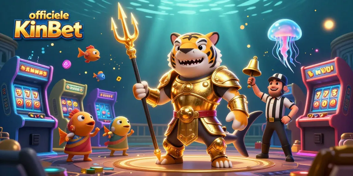 Experience thrilling adventures at officiële KinBet with a dynamic underwater casino scene.